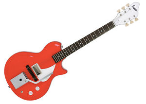 Supro Americana Series Belmont Vibrato - Poppy Red/Rosewood - 1572VPR