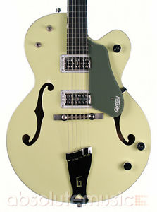 Gretsch G6118 Anniversary Electric Guitar, 2 Tone Smoke Green (Pre-Owned)