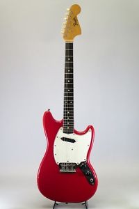 Fender 1965 MusicMaster II Red Electric Guitar Free shipping