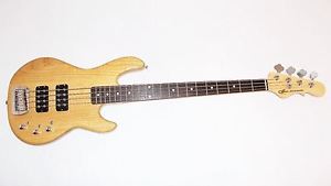 G&L Tribute L-2000 4-String Natural Electric Bass Guitar By Leo Fender w/ Gigbag
