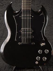 Gibson SG Gothic -Satin Black- 2000 Electric Guitar Free shipping