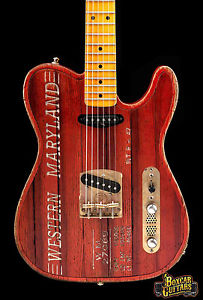 Paoletti Custom Tele Boxcar Red