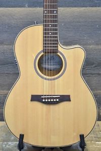 Seagull Performer CW Folk Flame Maple HG Q1T "SF" Ac. El. Guitar #032457900192