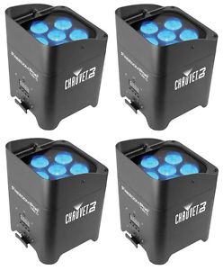 4 CHAUVET DJ Freedom Par Tri-6 LED Light
