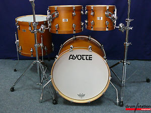 Ayotte Velvet Woodhoop Shellset in "Antique Maple"  -  20,10,12,16"