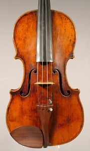 Beautiful and interesting old French violin 1830-50 ready to play
