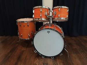 1967 Ludwig Mod Orange 4 Piece Set