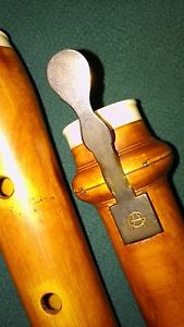 Andreas GLATT One Keyed Boxwood Traverso (flute), Rothenburg copy A=415 & 395 Hz