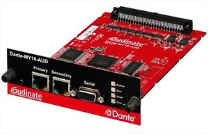 New Yamaha DANTE-MY16-AUD Mini-YGDAI card from Japan