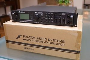 Axe-Fx II XL+ Preamp/FX Processor Barely Used - Mint Condition