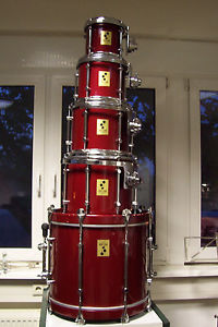 SONOR FORCE 3000 20,10,12,14 u.3 Holder ungebohrtes Shell-SET !