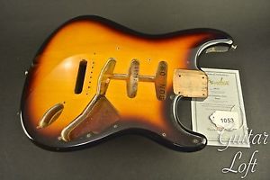 2010 Fender Custom Shop 1960 Stratocaster Body, COA & Neck Plate #1053