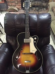 NATIONAL ARCHTOP '56 DEBONAIRE SUNBURST RARE GREAT-VALCO SUPRO