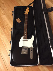 Fender USA 60th Anniversary Telecaster 2011 Black Rare E-Guitar Free Shipping