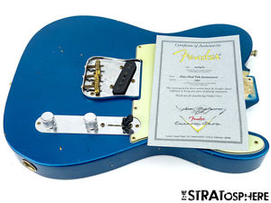 Fender Custom Shop Postmodern Relic Telecaster LOADED BODY Tele USA Aqua Marine