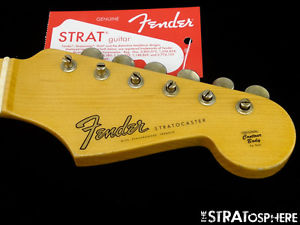 Fender Custom Shop Postmodern Relic Stratocaster NECK+ TUNERS Strat Maple Soft V