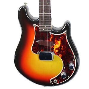 VINTAGE 1966 FENDER MANDOCASTER ELECTRIC MANDOLIN ALL ORIGINAL SUNBURST FINISH