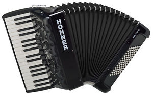 HOHNER Amica III 72 Design 2 BK Akkordeon schwarz