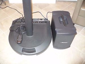 Bose L1 Classic Speaker System w'Bass , Remote, Chords and SKB speaker case