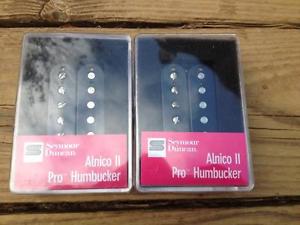 NEW Seymour Duncan APH-1 Alnico II Pro Pickup Set Black 11104-05-B_11104-01-B