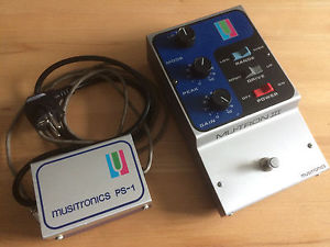 Mu-Tron III Musitronics Mutron 3 Auto-Wah Vintage Envelope Follower + PS-1 230V