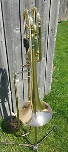 Yamaha Model YBL 622 Double Trigger Bass Trombone!