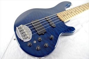 Lakland SL55-94 deluxe Blue Used Electric Bass Guitar Free Shipping