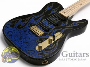 Fender 1994 James Burton Telecaster (Blue Paisley Flames) FREESHIPPING/123