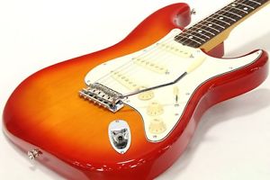 Fender Japan Stratocaster ST62 Cherry Burst Used From Japan #A7