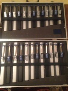 Suzuki Tone Chimes Hand Bell Set HB-25 G4 To G6 - 25 Note Chromatic w/ Hardcase