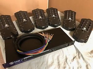 Hearback System 6 Mixers and Hub hear back stage DA88