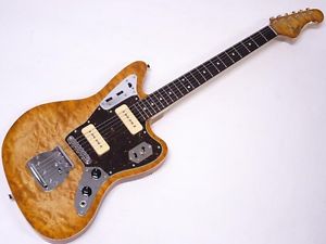 Sago W-JAG Special P-90 / 5A Quilted Maple Top guitar FROM JAPAN/512