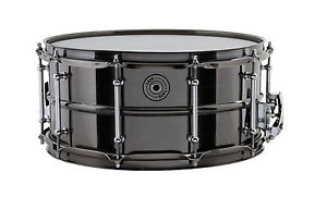 Taye Drums BBS1465 14"x6.5" Brushed Black Nickel Brass Snare Drum