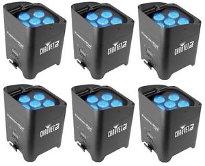 6 CHAUVET DJ Freedom Par Tri-6 LED Light