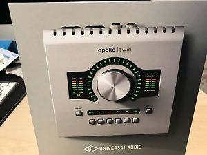 Universal Audio APOLLO TWIN DUO (Thunderbolt) + THUNDERBOLT CABLE £25 value FREE