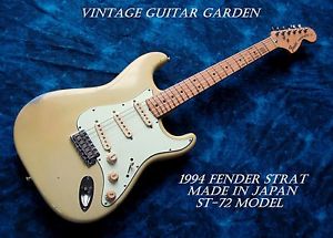 Relic 1994 Fender Strat, ST-72 MIJ, Japan, Maple Neck, USA Van Zandt Blues pups