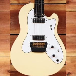OVATION VIPER VINTAGE 70s Rare White!! Excellent Solid Body Guitar 1011