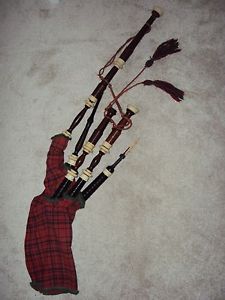 CORNEMUSE DORIG FRANCE & R.G HARDI GLASGOW VINTAGE -OLD BAGPIPES FOR RESTORATION