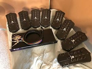 Hearback System 8 Mixers and Hub hear back stage