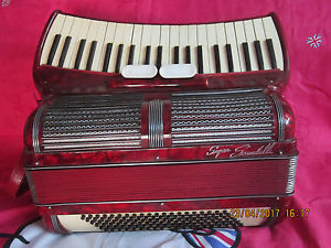 SCANDALLI super   ACCORDION 120 BASS   USED PARTS ONLY  very good sound