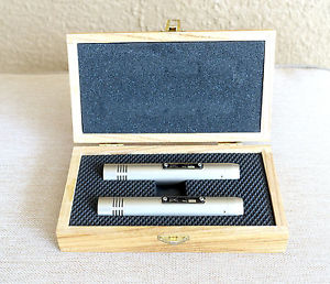 BeesNeez Lulu Fet (Neumann KM84) Pencil Condenser Microphone SDC Pair MINTY