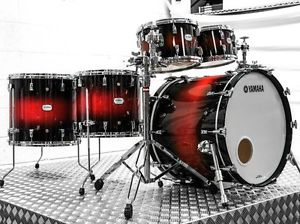 Yamaha PHX Drum Kit Black Cherry Sunburst