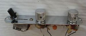 Fender Telecaster 1965 1966 pots switch control plate and knobs