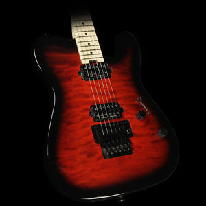 Charvel Pro Mod Series San Dimas Style 2 2H FR QM Electric Guitar Red Burst