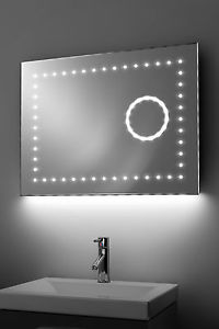 Magnification Shaver with RGB Under Lighting, Demist & Sensor k102rgb