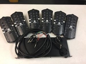 Hear Technologies Hear Back Six Pack Personal Mixers, Hub, D88 Cable