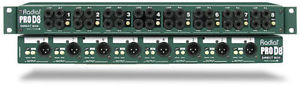 Radial ProD8 PRO D8 8-Channel Rackmount DI Box Direct Box