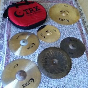 AMAZING TRX PROFESSIONAL CYMBALS SET - TUNED FROM THE FACTORY - BRAND NEW!!!