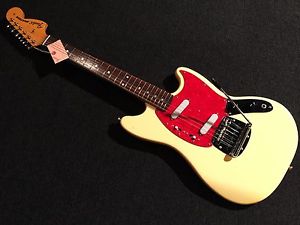 Fender Japan Mustang MG69 YWH Electric Guitar U-Serial Made in Japan w/GigBag
