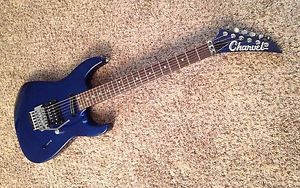 Charvel 550 XL Neck Thru Royal Blue 1989